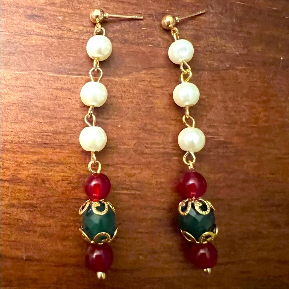 Christmas earrings